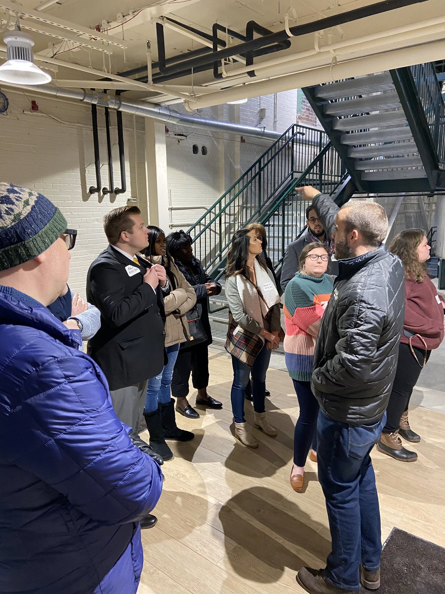dklove's tweet photo. The past fall Kentucky State University launched an undergraduate certificate in Fermentation and Distillation Sciences. As part of Buffalo Trace Distillery’s Tourism Appreciation Day, KSU Alumna Jessica Whittaker hosted KSU students/staff to see their operations. #KSUForward https://t.co/LfWowkYZ1R