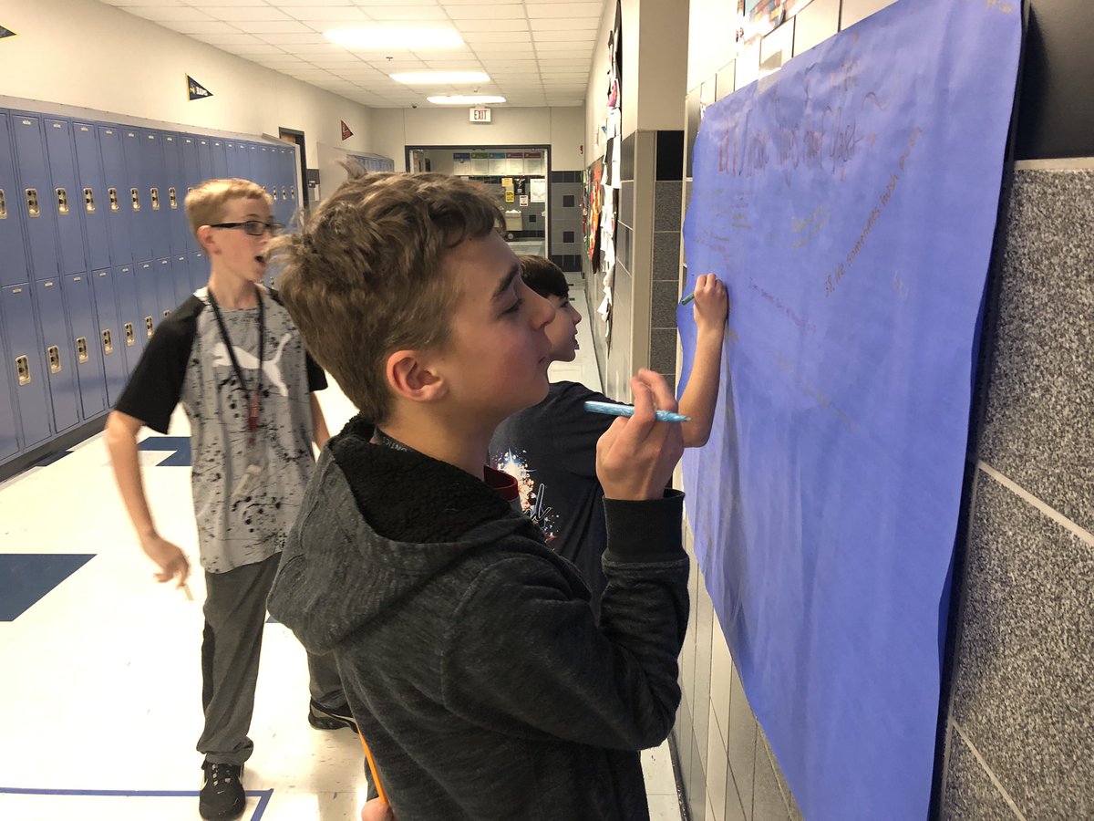 mrsgoree102's tweet photo. #100amazingthings about our class! We’re at 65 and we plan to keep finding the happy moments all thru the year! These kids crack me up & im so thankful for all our inside jokes #hushpush #gooderatgrammar #moredramathantheater https://t.co/r4j7xHxe9A