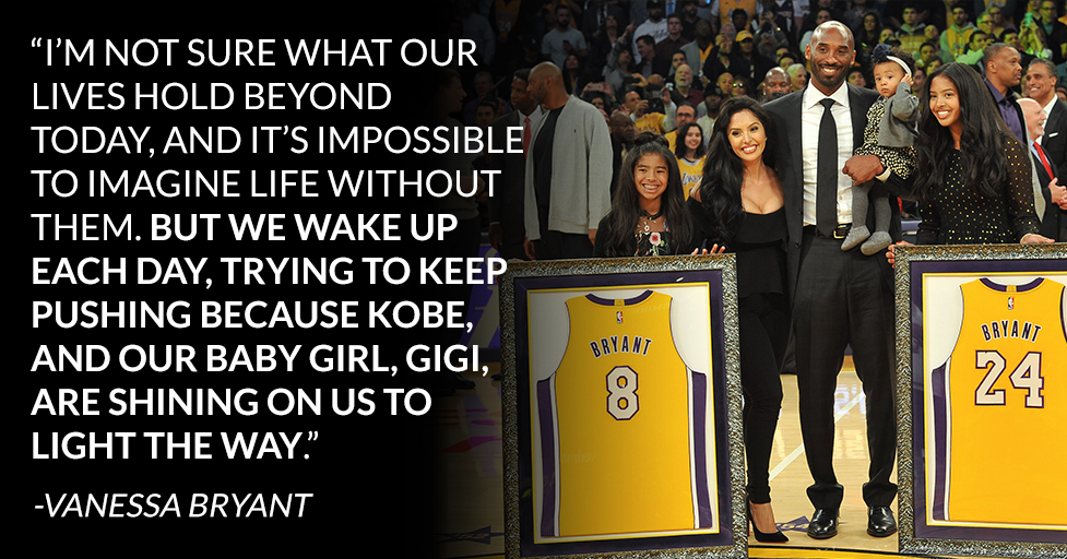 enews's tweet photo. Vanessa Bryant is thanking everyone for their messages of support during this difficult time and has now taken to social media to share her love for Kobe and Gianna. 💕#TwentyFourever 
https://t.co/wICpRGJqNe https://t.co/y1nq1eNuR3