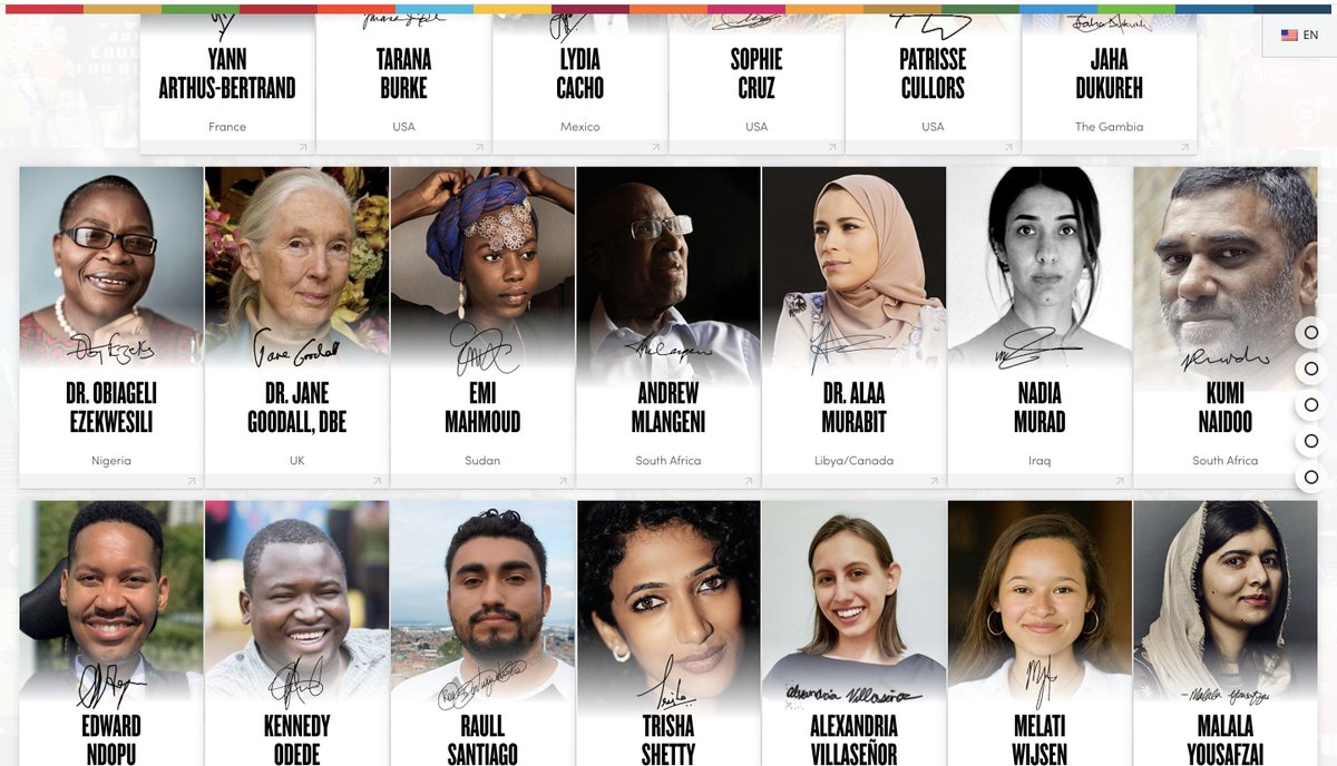 JenWilliamsEdu's tweet photo. Dear World Leaders.
👁️🤚🏽
We Are Watching You.

I’m proud to unite with incredible activists across the world to demand leaders keep their #GlobalGoals promise.
https://t.co/LavQkoKWtC

For people + planet. RT to show your support.
#TeachSDGs @TeachSDGs @TheWorldsLesson @Pharrell https://t.co/JxmdWTCm1l