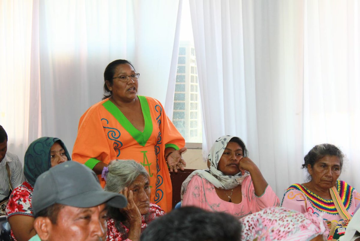 Cumpliendo lo pactado por el alcalde <a href="/DasukiMohamed/">Alcalde Dasuki</a>,  en #Paraguachón, se reúnen a esta hora con las Autoridades Tradicionales cercanas al corregimiento.
#Maicaocumplida
#Maicaoresponsable
#Maicaocambia