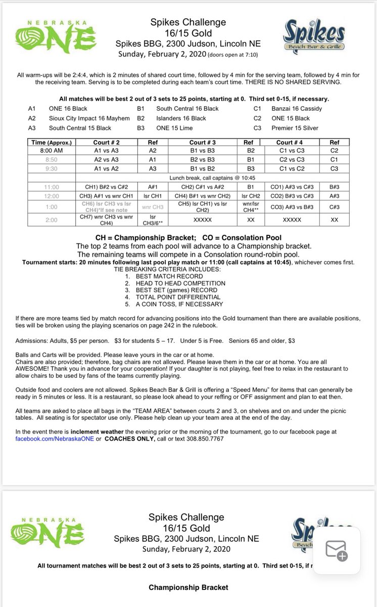 162Vbc's tweet photo. We Are One Gold tournament schedule. Super Sunday. Banzai 162 it’s your turn to dominate! https://t.co/7WLoWMm10p