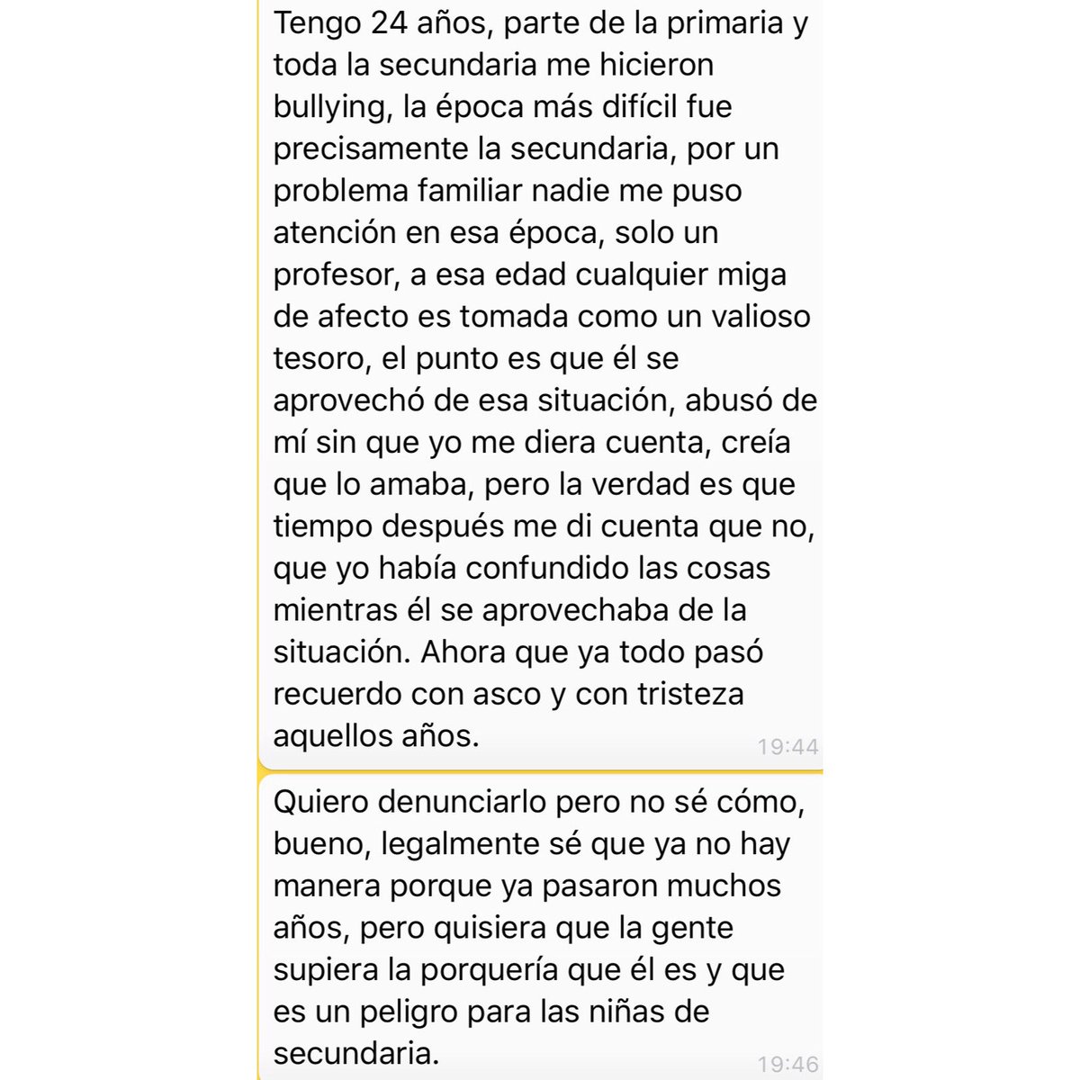 MeTooHidalgo's tweet image. En esta página escuchamos sus testimonios y agradecemos por completo la confianza que nos depositan. Fuerza, hermanas💜
#metoo
