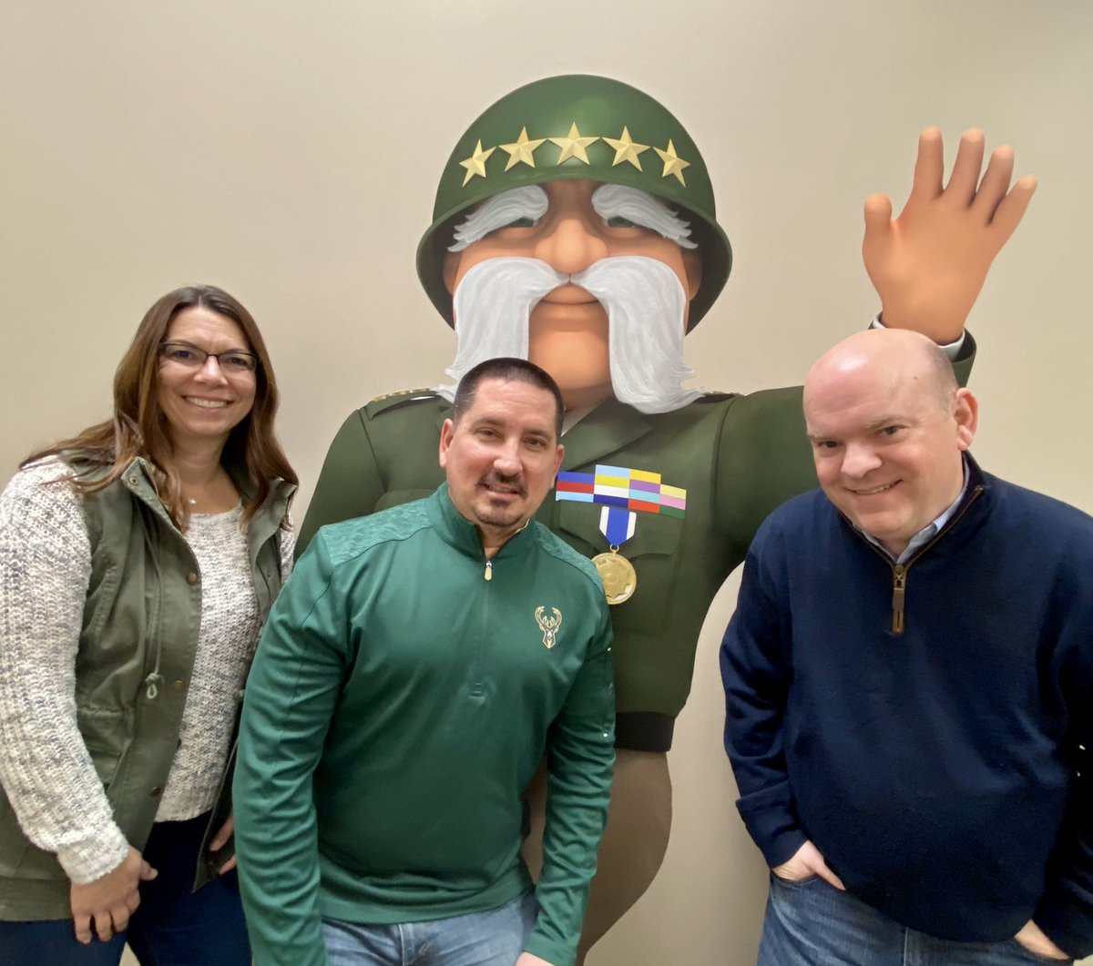 bmwilcox4's tweet photo. Successful couple of days of collaboration and planning! Thanks for the hospitality!#enterprisestrong #IAMTransformation #TheGeneral #AmFam https://t.co/UbPbnYkKXE