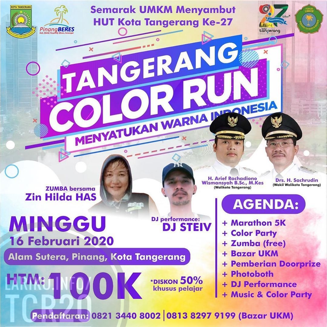 Tangerang Color Run â€¢ 2020