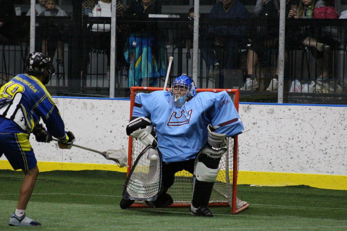 Top 10 reasons to play #boxlacrosse: #4 Shooting. Think it's easy to score on goalies who look like this? Box will teach you the importance of shot placement. Come out Saturday, 2/1, 3-5PM at <a href="/epicctr/">Epic Center</a> for our box tryout/clinic: bit.ly/Boxclinic2-1-20