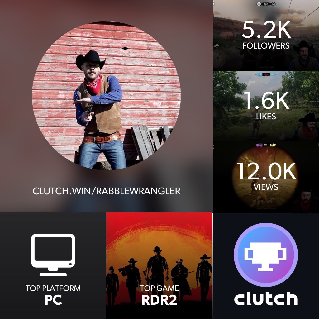 RabbleWrangler's tweet photo. More @RockstarGames  #RedDeadOnline with The Best in the West!!!

Tonight’s stream #Sponsored by #ClutchWin @clutchwin 

https://t.co/jDa1HmI8Rk https://t.co/bF7jYDsB9D