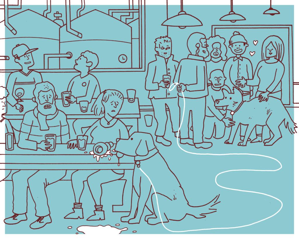 CraftBeerTime's tweet photo. The Great Debate: Dogs Shouldn't Be Allowed In Taprooms https://t.co/LJX6CuD4rD https://t.co/bnCM4VW52I