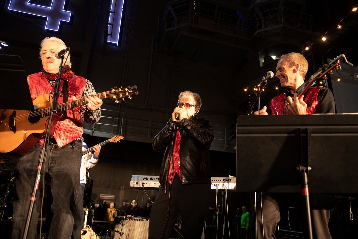 vistage's tweet photo. The last evening of ChairWorld was spent celebrating on the USS Midway, one of the world's largest ships. The experience was made complete by the Vistage Chair Band and our inspiring Chair Community. #chairworld2020 #chairworld https://t.co/m9yEVilKKh