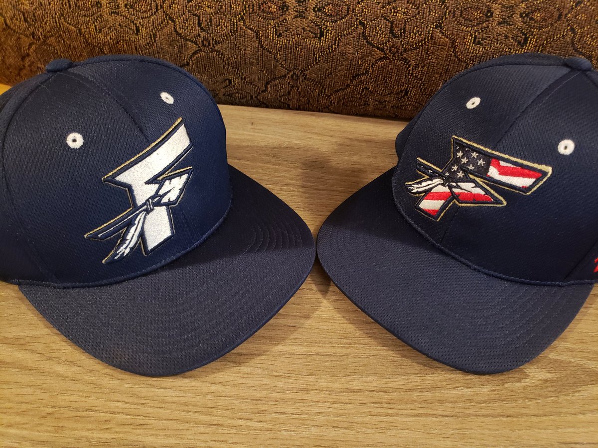 FrederickClub's tweet photo. New hat day is like Christmas for baseball players. So no surprise it's snowing! Look what came in! Pre-paid family orders will be available tomorrow @ workouts! Players hats will also be available tomorrow night, cost is $20. #Warriorpride #StVrainStorm @SVVSD @Frederick_HS https://t.co/Hzq46VTxHk