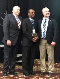 GASPA_HR's tweet photo. Congratulations Ramon Ray!  GASPA's Recipient of Dr. Jimmy Stokes GAEL Distinguished Service Award @SCCPSS #GAELStrong #WinterGAEL2020 #K12Talent https://t.co/ekfuNFZVZD