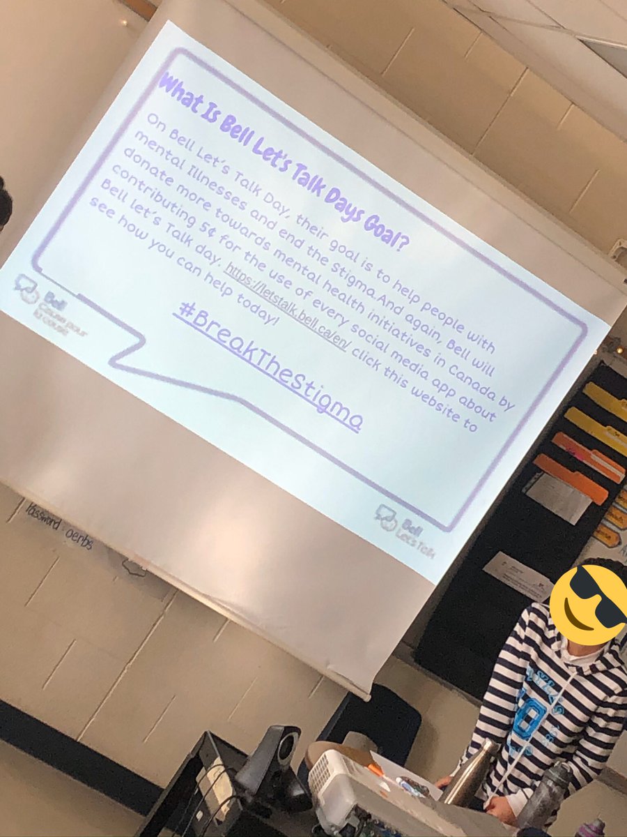 7A_Ferrari's tweet image. Thank you to our wonderful student leaders who lead presentations about mental health. #BellLetTalk #BreakTheStigma