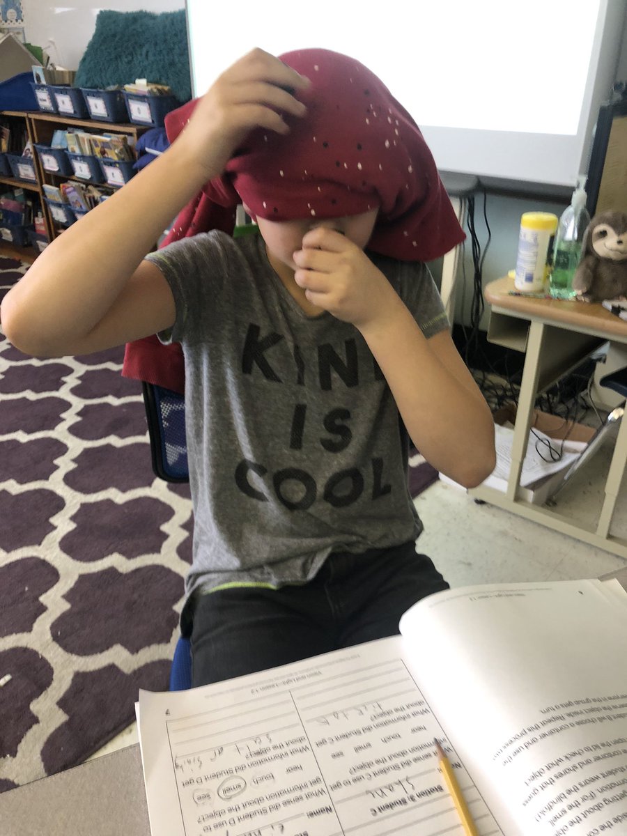 Students are loving the new @Amplify unit on vision and light. We are learning about our environment by using our senses. @GPDefer