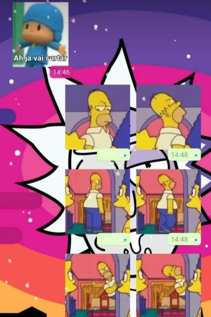 ParadiseStickrs's tweet photo. "Quando alguém me tira paciência/ eu saindo fora pra não ir quebrar a cara dela:
K
K
K...
#nãovoumeestressar #saindofora #memesbr #figurinhas #homersimpson #figurinhasdowhats #paraisodasfigurinhas #memeirospqs #wpp #grupoFigurinhas https://t.co/xYsKW34Znb