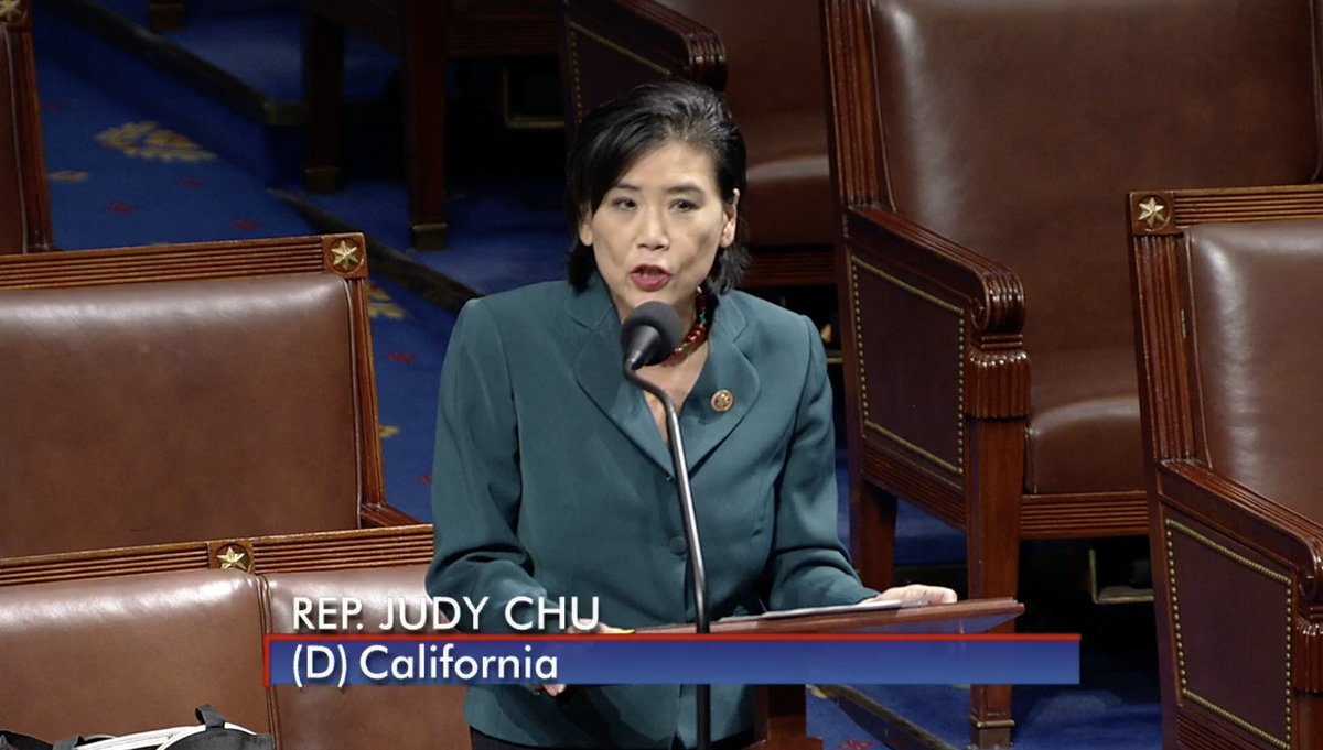 Rep. Judy Chu speaks on the House floor.