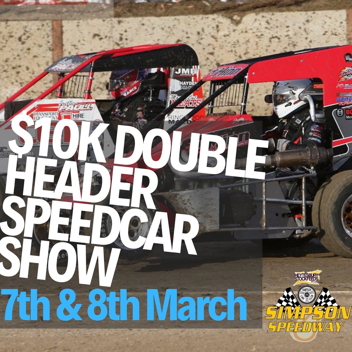 Book in these dates for the biggest Midget month of the season! 
𝗩𝗶𝗰𝘁𝗼𝗿𝗶𝗮𝗻 𝗦𝗽𝗲𝗲𝗱𝗰𝗮𝗿 𝗖𝗵𝗮𝗺𝗽𝗶𝗼𝗻𝘀𝗵𝗶𝗽 𝟮𝟮𝗻𝗱 𝗙𝗲𝗯 - <a href="/avalonraceway/">Avalon Raceway</a> 
𝗔𝘂𝘀𝘁𝗿𝗮𝗹𝗶𝗮𝗻 𝗦𝗽𝗲𝗲𝗱𝗰𝗮𝗿 𝗖𝗵𝗮𝗺𝗽𝗶𝗼𝗻𝘀𝗵𝗶𝗽 𝟮𝟳𝘁𝗵-𝟮𝟵𝘁𝗵 𝗙𝗲𝗯 - <a href="/SungoldStadium/">Premier Speedway</a>