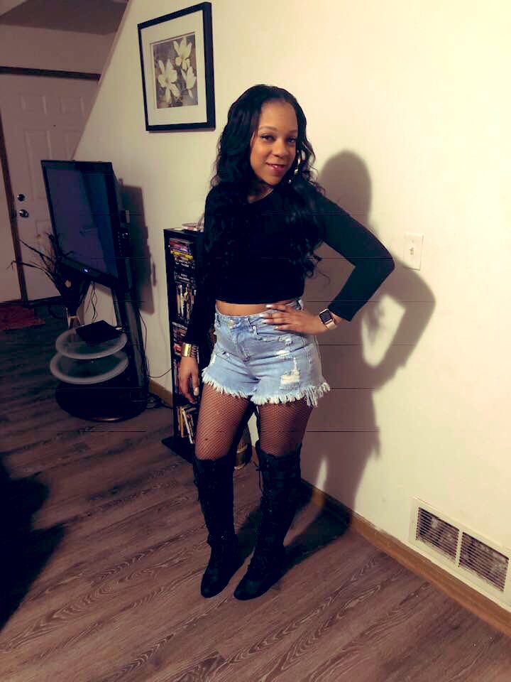 RobCheyenne's tweet image. My baby daughter,  cause she will always be my baby and have my back!  Adreena Robinson, the one and only!  Never caught her in a lie, not once in her life!  One in a million!