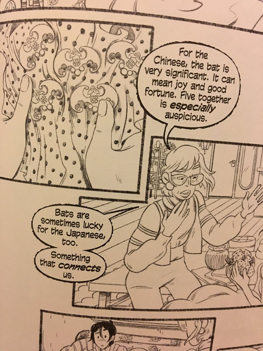 Sorry for the ARC shot but I have to share the part that made me especially weepy :') congrats on the beautiful book @sarahkuhn @NicoleGoux everybody go get SHADOW OF THE BATGIRL