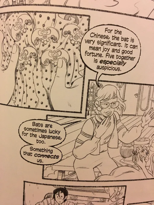 Sorry for the ARC shot but I have to share the part that made me especially weepy :') congrats on the beautiful book @sarahkuhn @NicoleGoux everybody go get SHADOW OF THE BATGIRL 