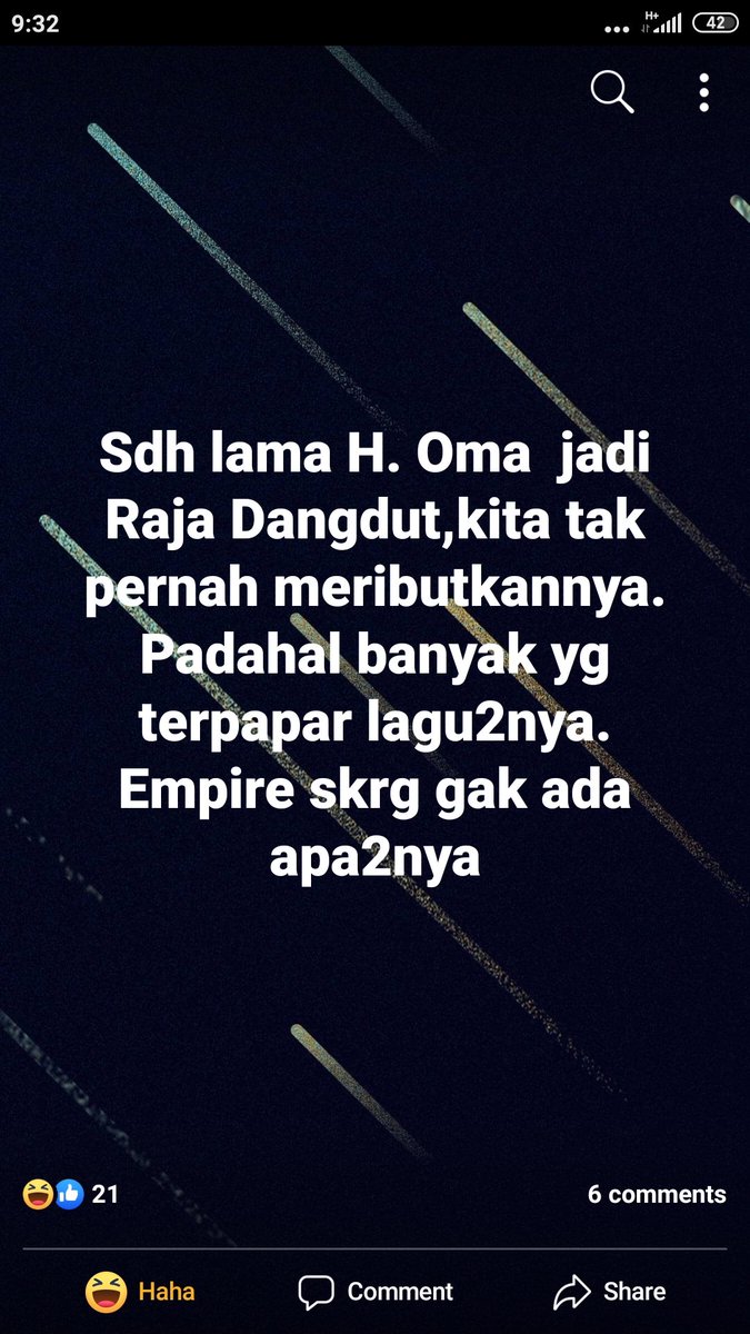 Betul juga komentar kawan saya ini. Negeri ini sudah kehilangan selera humor. 😁