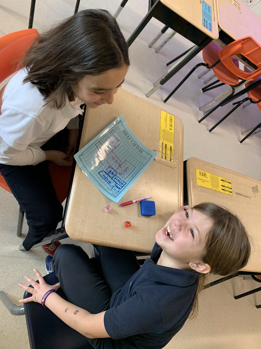 adgamarose's tweet photo. Playing Array Capture to practice multiplication! #MathIsTheBest https://t.co/SmVguTRUQh