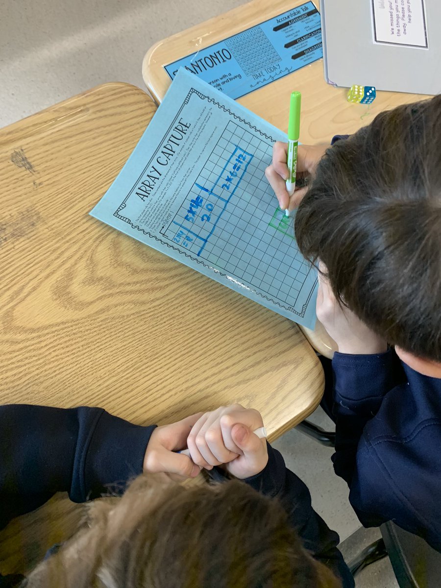 adgamarose's tweet photo. Playing Array Capture to practice multiplication! #MathIsTheBest https://t.co/SmVguTRUQh