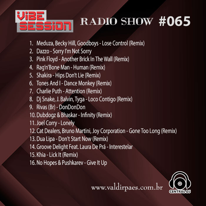 Vibe_Session's tweet photo. Programa Vibe Session 065

disponível para Web Rádio / Fm / Ouvinte,
acesse:

https://t.co/wx4a6i5j2y

https://t.co/4JAdad8g1Z

#DanceMusic #Dance #Eletronica
#Radio #RadioShow #Music #Musica
#VibeSession #CentralDj #WebRadio
#Caminhada #Corrida #Esporte #Academia #Shopping #Loja https://t.co/BhG8UQ4zOK