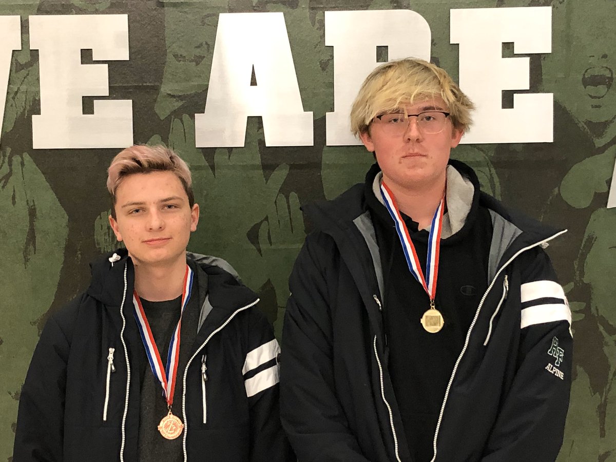 Congratulations to HF Alpine JV boys Nicholas Huson and Emmett Thuli on a 3rd place finish at the Buck Hill Invite! <a href="/HolyFamilyFire/">Holy Family Catholic High School</a>