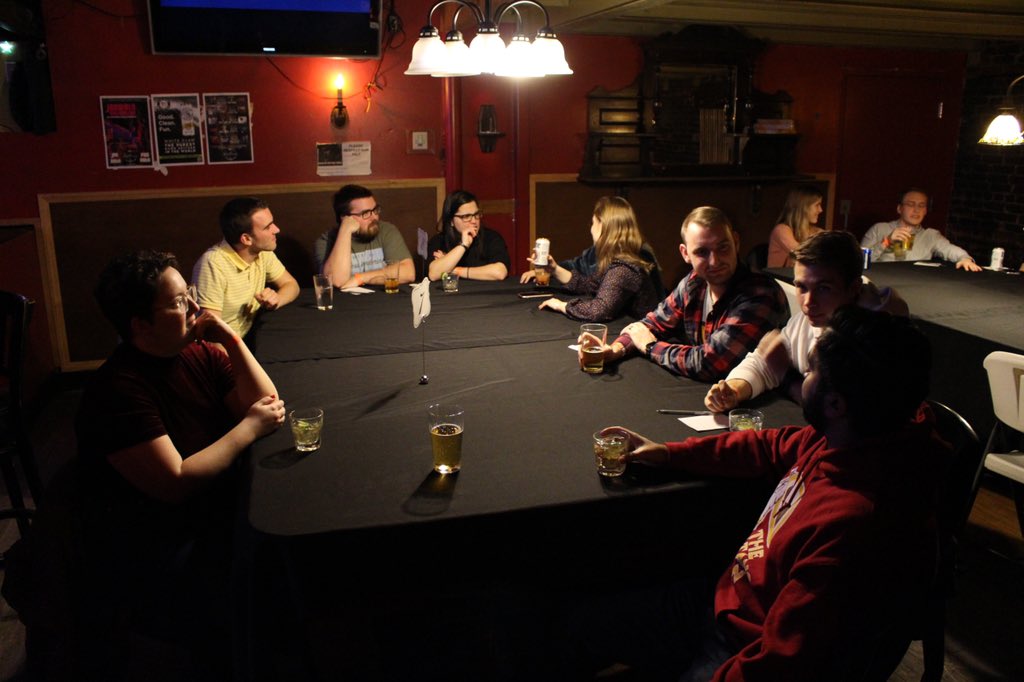 FedSocAtUVALaw's tweet photo. We had so much fun co-hosting our 2nd Annual Trivia Night with @ACSatUVA and @Lambda_at_UVa. 

Thanks to everyone who joined us! https://t.co/L347ZtxIJY