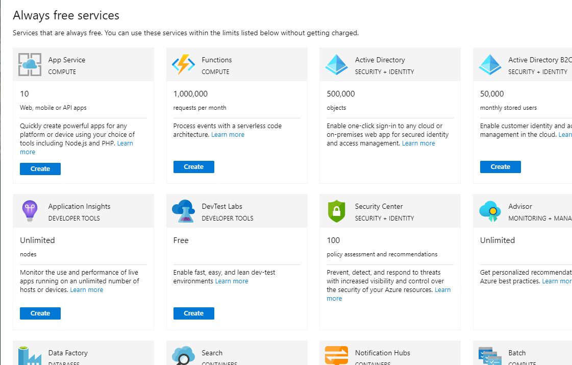 ThomasMaurer's tweet photo. Wanna find all the Free Services in Azure? Check out this page: https://t.co/ewRjK59gfJ #Azure #AzOps #AzDev #CloudComputing #MicrosoftAzure #Microsoft https://t.co/wgAfNLyYaV