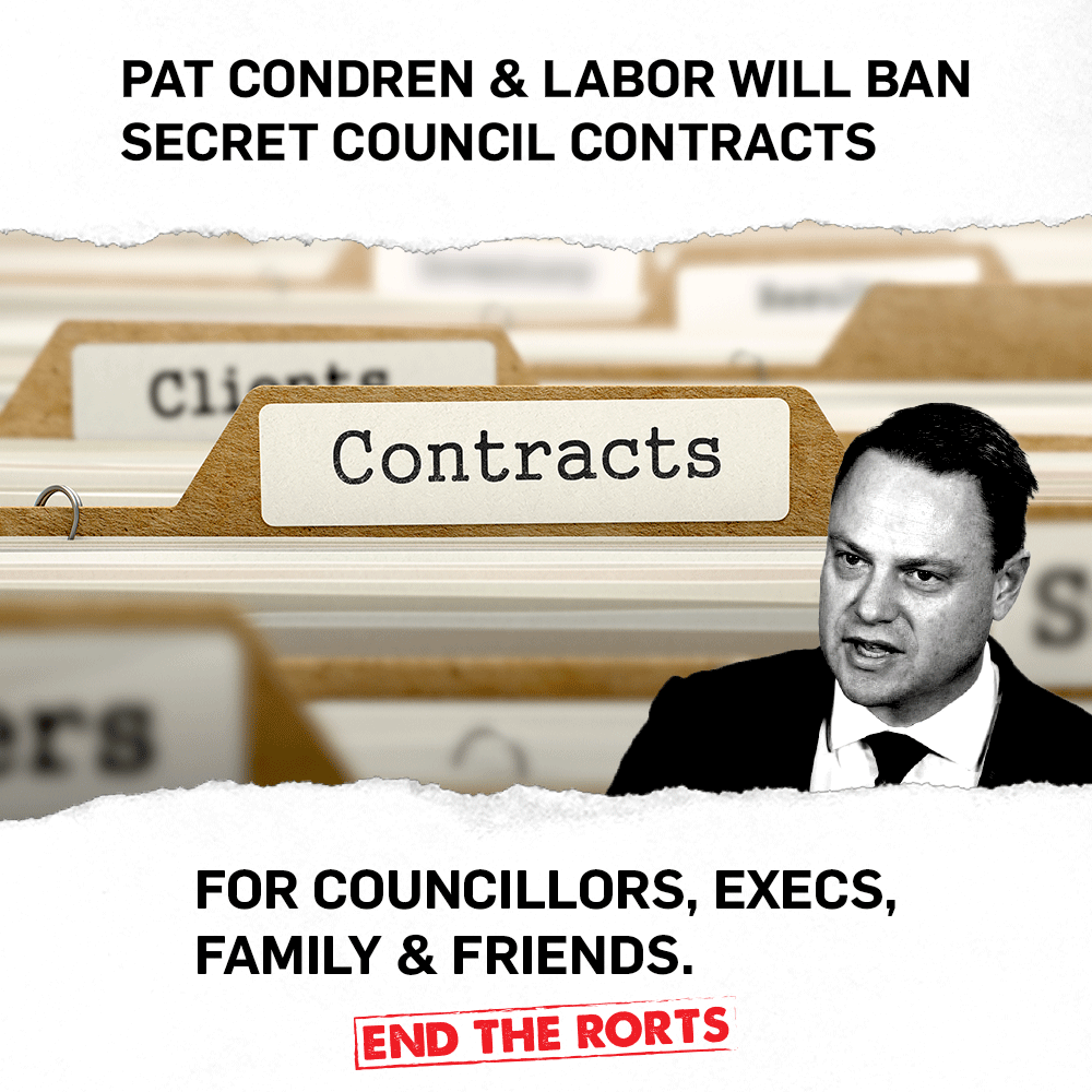 QLDLabor's tweet photo. So the LNP's Adrian Schrinner WILL tell us that family, friends and even sitting Councillors have been getting BCC contracts, but won't tell us WHO had HOW MUCH. #bnepol #qldpol @PatrickCondren https://t.co/WIxt5GjFDY