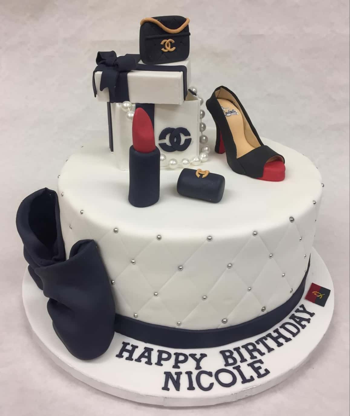 Coco Chanel Birthday Cake 