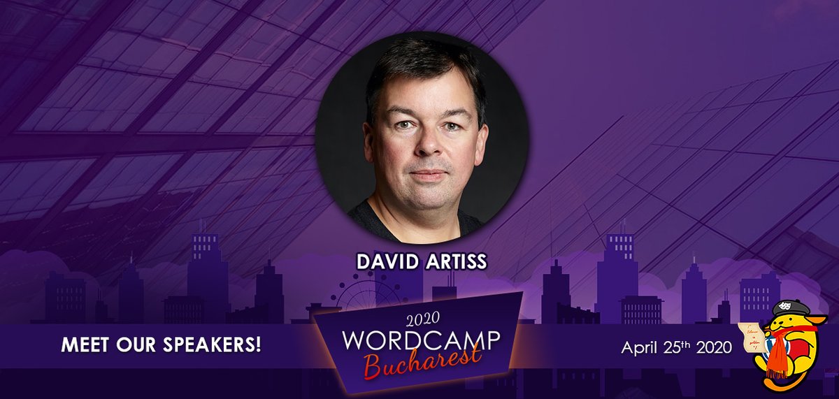 Get to know more about our speaker: @DavidArtiss !
At WCBUC2020, he'll have a very interesting talk about Remote working: How to make it work for you.
👉 2020.bucharest.wordcamp.org/2020/01/30/get… 🎟 Less than 200 tickets are left on our website: bit.ly/wcbuc2020ticke…
...
#remoteworking #wcbuc