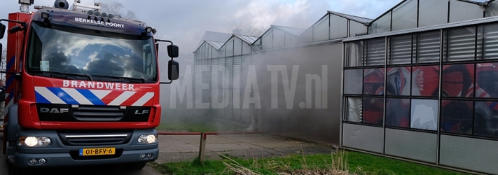 Melding grote brand Wildersekade Rotterdam