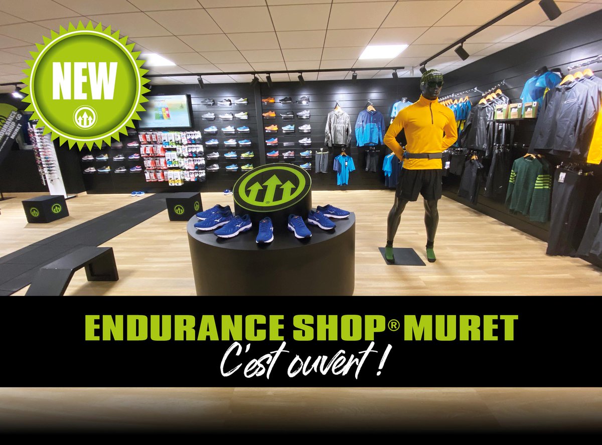 EnduranceShop's tweet photo. ENDURANCE SHOP by GO Sport MURET C'EST OUVERT Stéphane et son équipe vous attendent dans leur tout nouveau magasin pour vous conseiller en matière d’équipement running sur Muret, Toulouse et sa région.
A très vite !
#enduranceshop #muret #toulouse #magasin #weloverunning https://t.co/8nZKsEvtKN