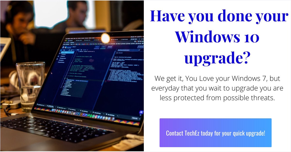 TechEzSA's tweet image. Windows 7 is OUT! Upgrade today! 
techezrepairs.com/services/

Call or email!
(210)393-6735
jerrycraig@techezrepair.com
Website: techezrepairs.com 

#sanantonio #pcrepair #supportlocalbusiness #techsa #TechTwitter