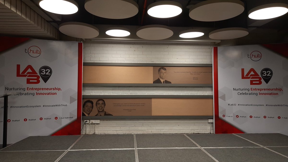 varunpec's tweet image. The stage is set.. waiting for the budding startup founders to come and build the future. @THubHyd @ravignarayan @LetsEndorse #Lab32 #InnovateWithTHub