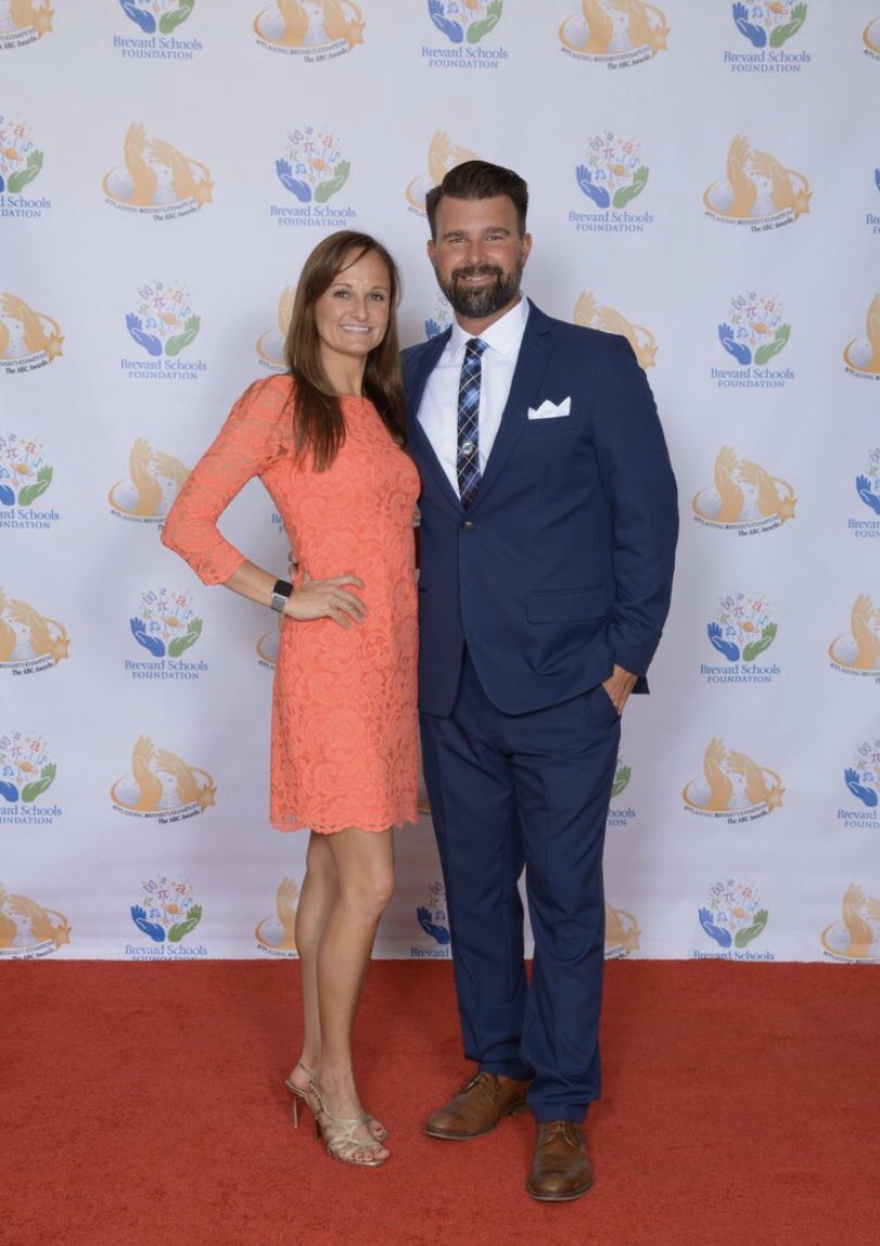 AHanson10's tweet photo. Proud to represent @AtlantisRockets as our teacher of the year at the @BrevardSchools #ABCawards20 tonight. https://t.co/OzpTLCSDj0