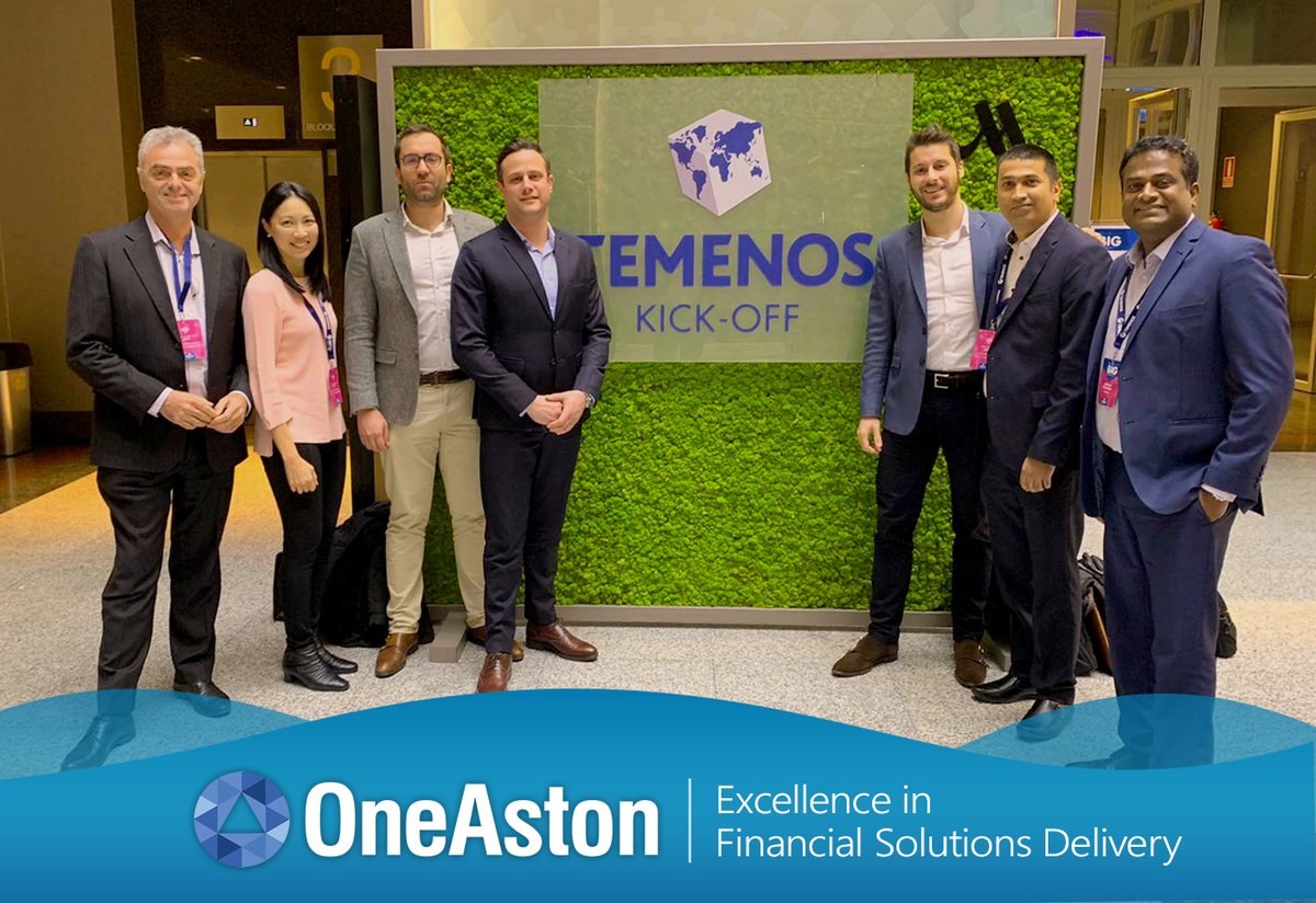 #OneAston was delighted to attend #TemenosKickOff2020 in Madrid. At OneAston we believe that expertise, talents and #collaboration will help us to go BIG for this new decade !  Thanks to our teams from #Asia, #Americas and #Europe for representing us there