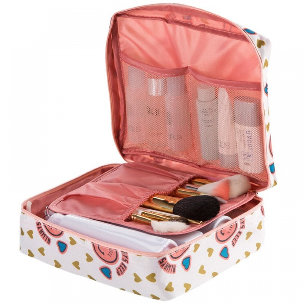 PowerExploring's tweet image. #love #travel Capacious Travel Cosmetic Bag with Colorful Print