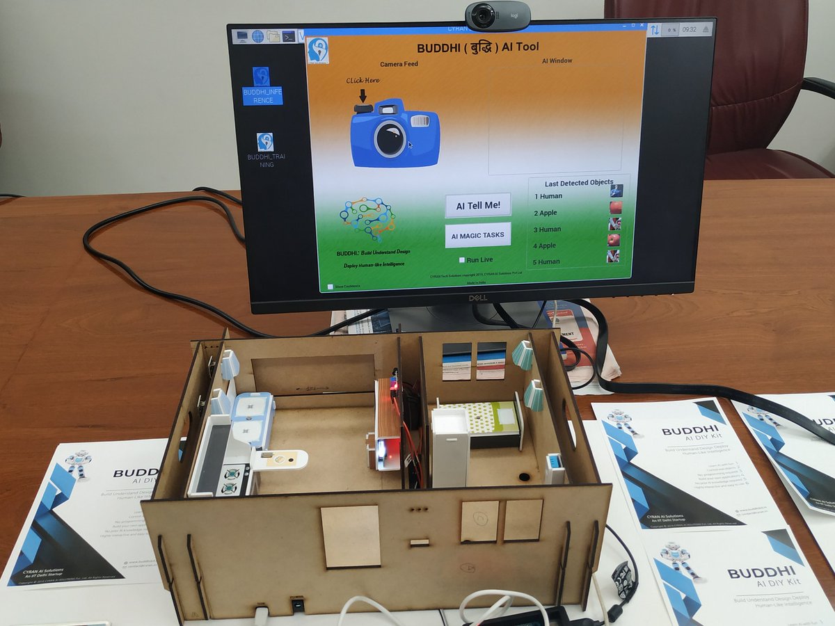 An IIT Delhi deep-tech startup has developed World's first Do-It-Yourself (DIY) Artificial Intelligence (AI) Kit, BUDDHI, for School Students. The Kit is Invented &amp; Made in India, for the world. <a href="/DDNewslive/">DD News</a> <a href="/iitdelhi/">IIT Delhi</a> <a href="/innovation_iitd/">Innovation@IITD</a> <a href="/ramgopal_rao/">V. Ramgopal Rao, Ph.D.</a> <a href="/HRDMinistry/">The Students Circle ➐</a> 

#BUDDHIKit