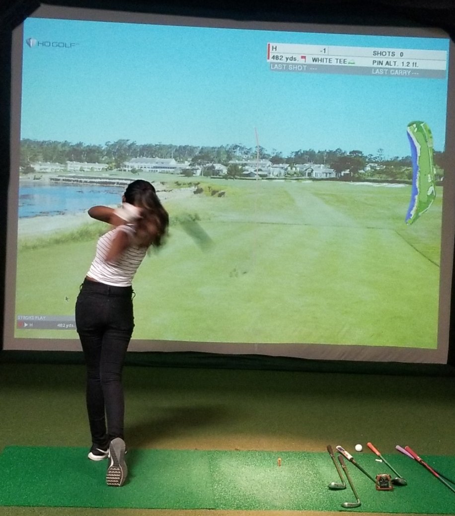 UNOHWomensGolf's tweet photo. Racers know Hard Work in the Off Season is the Key to Springtime Success! Getting after it today in the Indoor Athletic Complex! #neverquit #goals #nat #hastha #cristina⛳⛳ https://t.co/LscYszaSwV