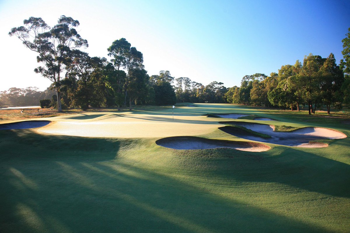 The Melbourne Sandbelt (@melbsandbelt) on Twitter photo The ninth hole at <a href="/MetropolitanGC/">Metropolitan Golf Club</a> is a long par-4 with a sharp dogleg right. Most play down to the corner with the perfect shot to fade around the corner. This is the most beautifully contoured and shaped green on the golf course.
📸: <a href="/GaryLisbonGolf/">Gary Lisbon</a>
#MelbourneSandbelt The ninth hole at <a href="/MetropolitanGC/">Metropolitan Golf Club</a> is a long par-4 with a sharp dogleg right. Most play down to the corner with the perfect shot to fade around the corner. This is the most beautifully contoured and shaped green on the golf course.
📸: <a href="/GaryLisbonGolf/">Gary Lisbon</a>
#MelbourneSandbelt