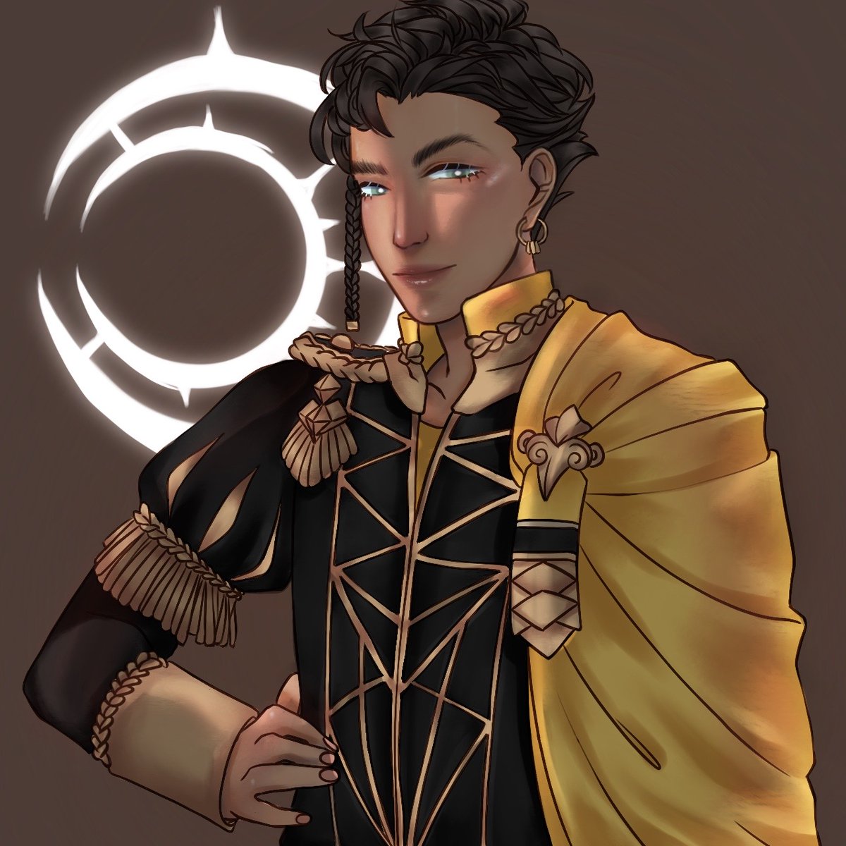 hanzdraws's tweet photo. So I drew Claude. 

#fe3h #ClaudeVonRiegan #FireEmblemThreeHouses https://t.co/neQYN4D7CN