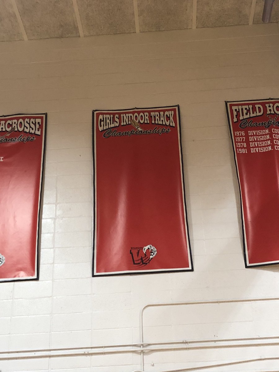 Wheatley girls indoor track debuted in the 1997-98 season. With 3 school records broken (more on that later), 10 All-Conference performers &amp; points scored in 14 of the 17 events, our girls captured the FIRST Conference title in program history! #BlankBannerNoMore <a href="/WheatleySports/">Wildcat Athletics</a>
