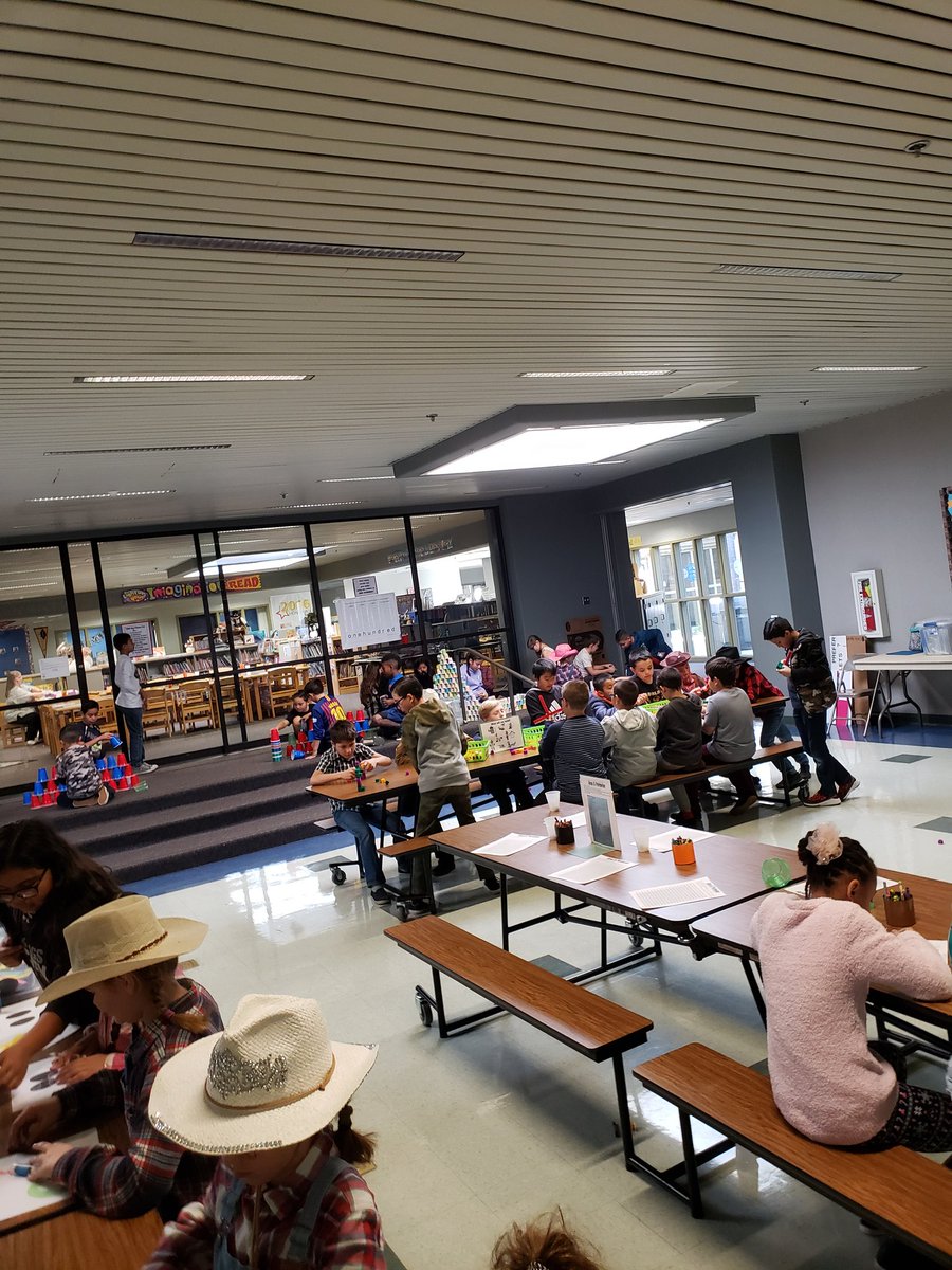 BrooksideSTEAM1's tweet photo. Thanks for putting together our awesome 100th day math celebration today @RoppeltDebra! #bullfrogpride #makingleaps @Beaumont_SD @tdav8 @mgriffin_bmt @keels_chauna @Ali_Shrive https://t.co/eSogsn38Bz