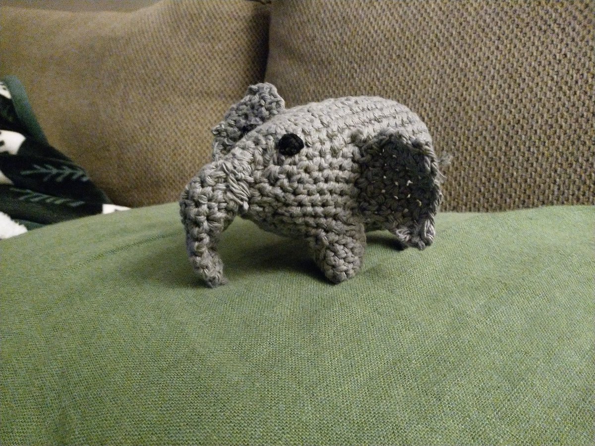 Amigurumi elephant