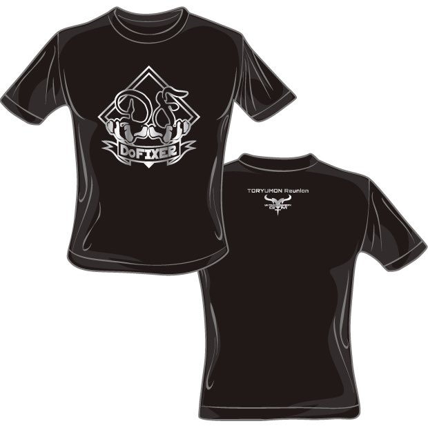 dragongate_pro's tweet photo. 【オフィシャルグッズ情報】
DoFIXER Reunion Tシャツ 新発売❗️
https://t.co/M6OBXv2MPS
定価：各3,300円
FC会員特別価格：各2,970円
#TORYUMONreunion
#闘龍門
#DoFIXER
#DragonGate #ProWrestling https://t.co/fHZuGdVj98