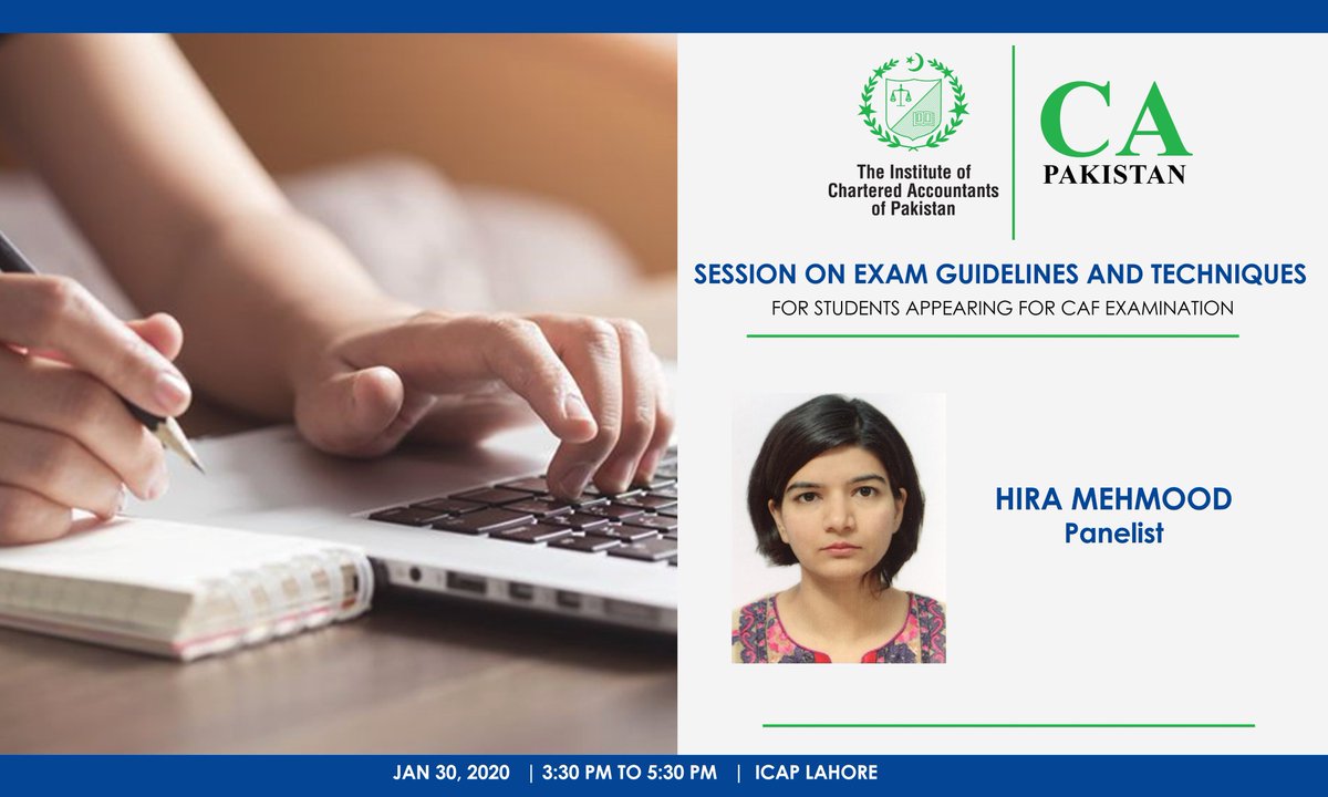 icapofficial's tweet image. Hira Mehmood is a Chartered Accountant with 10 years of post-qualification experience. She is currently heading Revenue Management at PepsiCo, Pakistan. She has also worked at PWC as Manager in Audit &amp;amp; Business Assurance Services. 

#ICAP #CA #ExamGuidelines