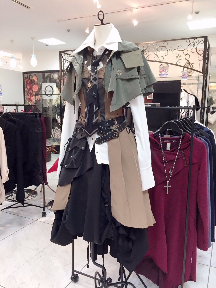 OZZ croce / ロングベスト ⚙クローチェロングベスト⚙ #croce ロングベストで #スチパン 風に